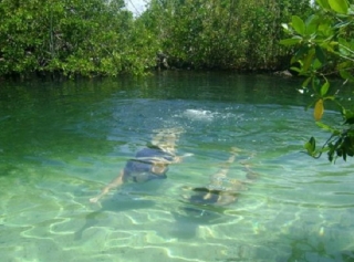 Snorkeleando en pareja